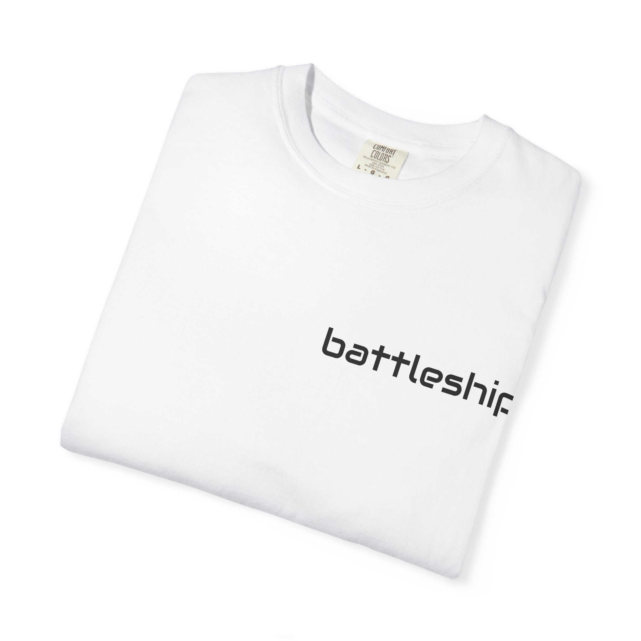 Battleship Illustration T-shirt | BuiltDifferent Mindset Tee-No Excuses