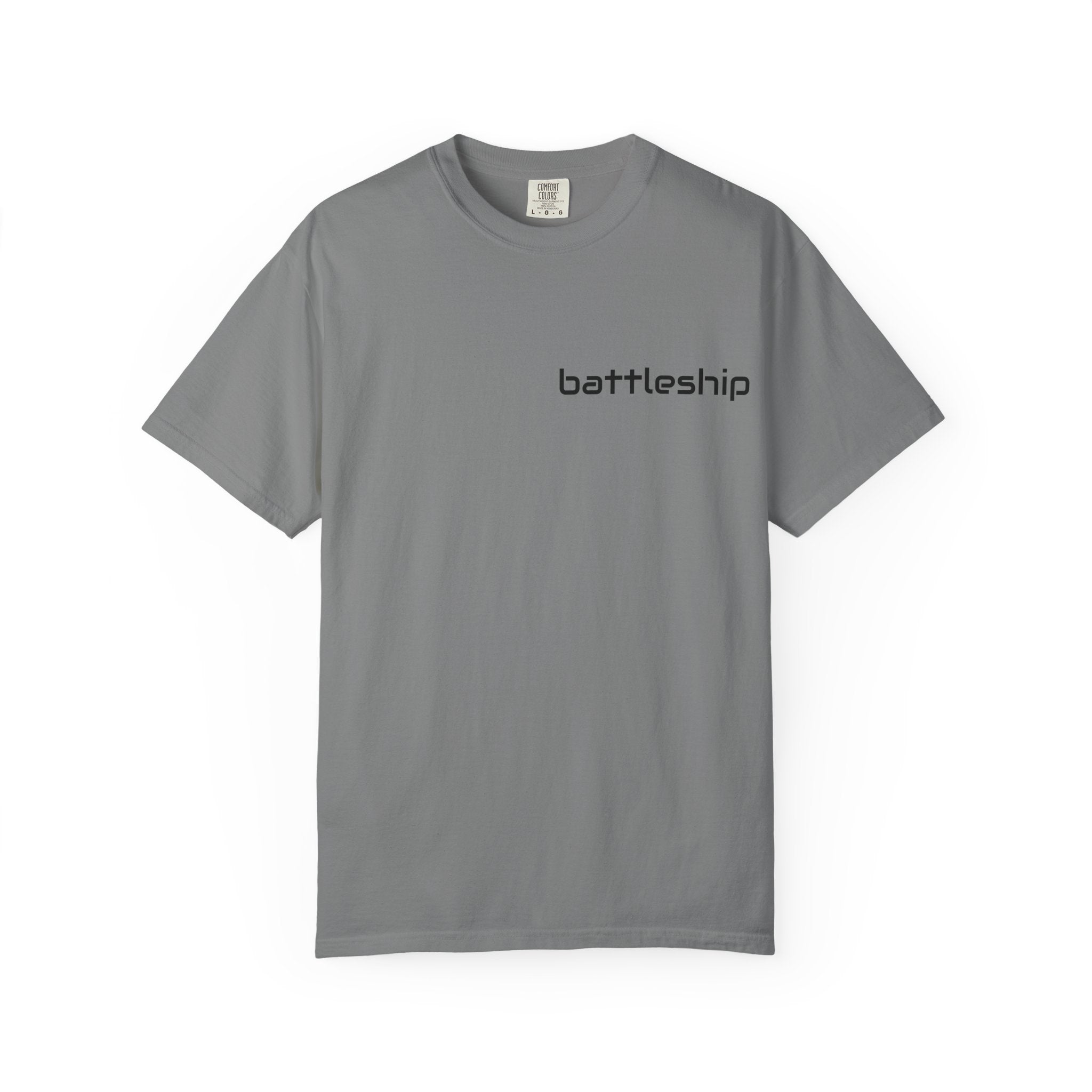 Battleship Illustration T-shirt | BuiltDifferent Mindset Tee-No Excuses