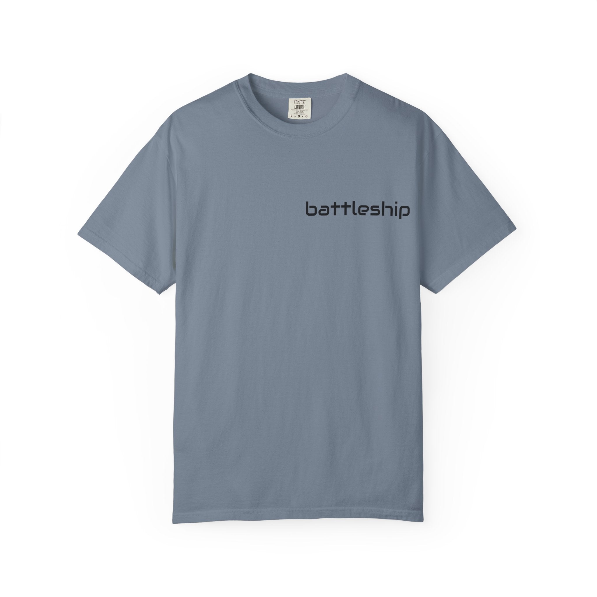 Battleship Illustration T-shirt | BuiltDifferent Mindset Tee-No Excuses