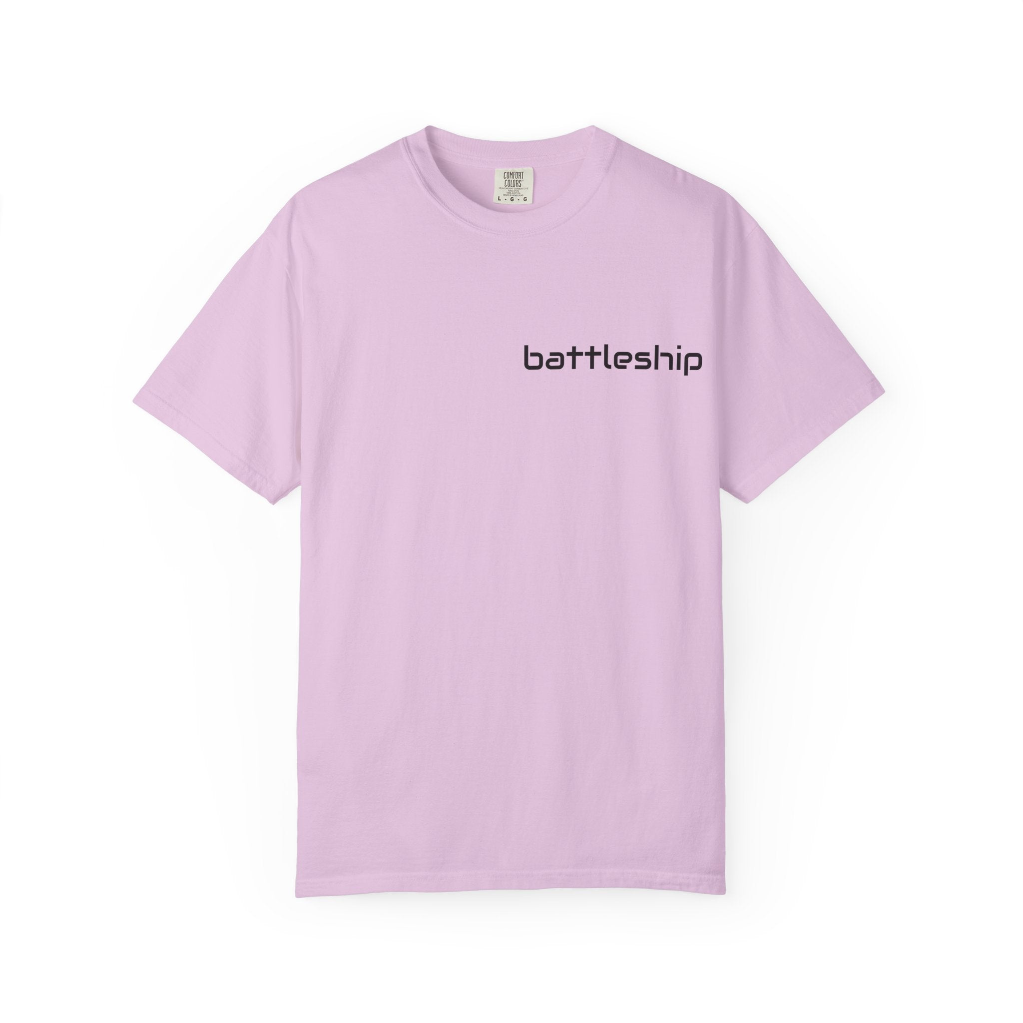 Battleship Illustration T-shirt | BuiltDifferent Mindset Tee-No Excuses